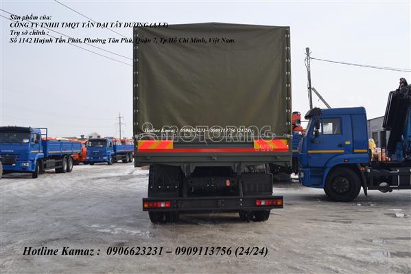 Kamaz tải thùng Kamaz 53229 (6x4) Euro2  2016 ảnh 3